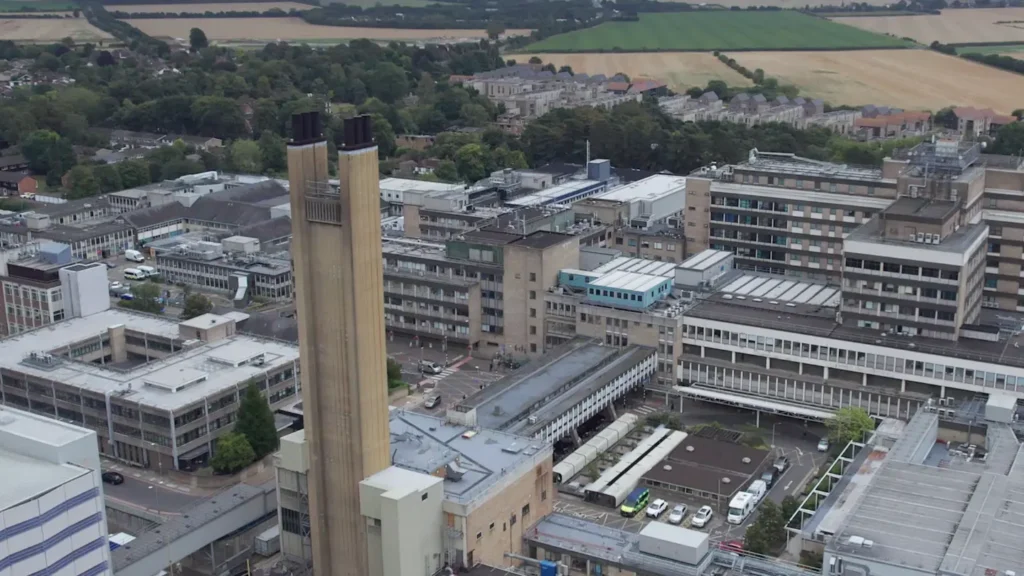 Addenbrookes hospital in Cambridge